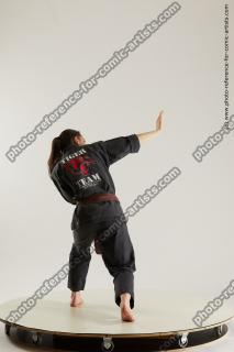 Ronda Kimono Fighting Pose